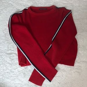 RARELY WORN!! brandy melville cropped sweater!! size: s
